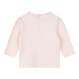 Carre'Ment Beau Shirt Girocollo tinta unita con Stampa Rosa per Bambina Y30227J ROSA CARRE'MENT BEAU 