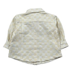 Cesare Paciotti Camicia Manica Lunga tinta unita con Loghi Panna per Neonato CMP6352B PANNA CESARE PACIOTTI 