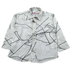 Cesare Paciotti Camicia Manica Lunga tinta unita con Stampa Panna per Neonato CMP6353B PANNA CESARE PACIOTTI 