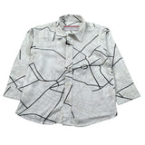 Cesare Paciotti Camicia Manica Lunga tinta unita con Stampa Panna per Neonato CMP6353B PANNA CESARE PACIOTTI 