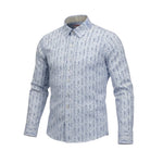 Cesare Paciotti Camicia tinta unita con Stampa Azzurro per Neonato CMP6355B AZZURRO CESARE PACIOTTI 