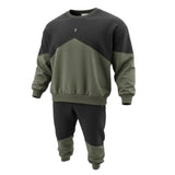 Cesare Paciotti Completo 2Pz Bicolore Felpa-Pantalone Nero/Verde per Neonato COMP6301JN NERO/VERDE CESARE PACIOTTI 