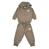 Cesare Paciotti Completo 2 Pezzi Felpa-Pantalone tinta unita Fango per Neonato COMP6305BN FANGO CESARE PACIOTTI 