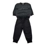 Cesare Paciotti Completo 2 Pezzi Felpa-Pantalone tinta unita Nero per Neonato COMP6313B NERO CESARE PACIOTTI 