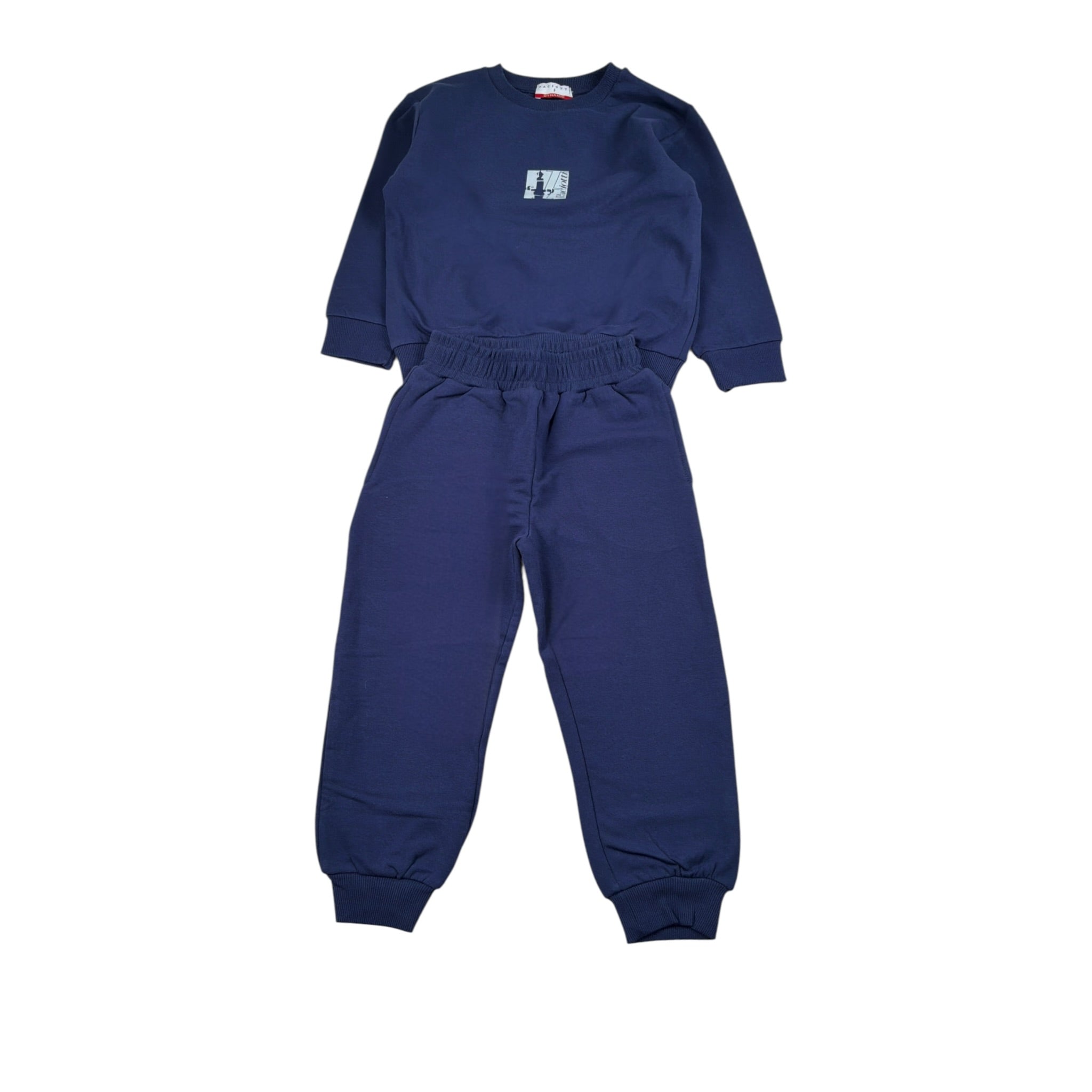 Cesare Paciotti Completo 2Pz Maglia-Pantalone con Stampa Blu per Neonato COMP6319B BLU CESARE PACIOTTI 