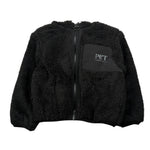 Cesare Paciotti Giubbino Modello Pelliccia con Zip E Cappuccio Nero per Bambino GBP6305B NERO CESARE PACIOTTI 