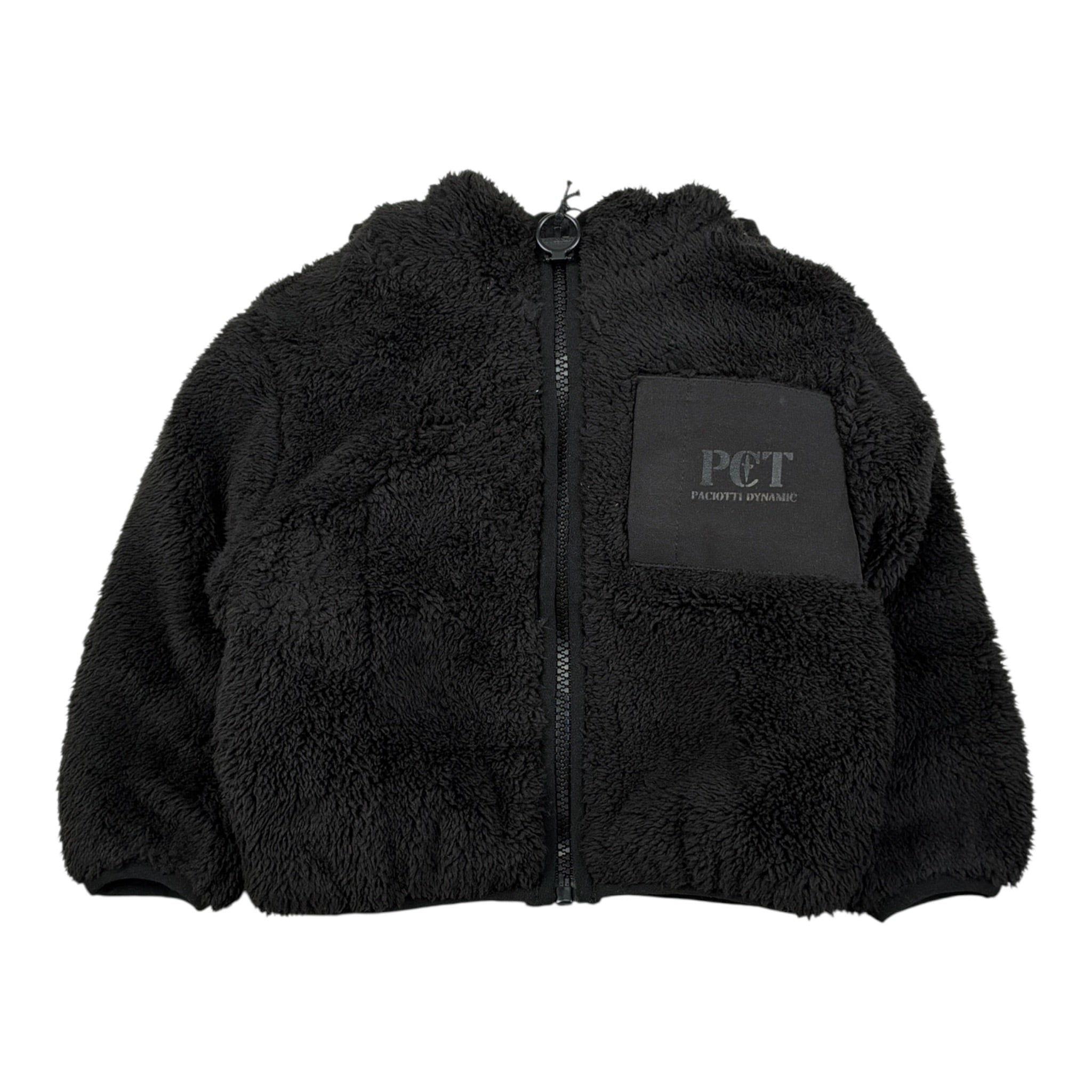 Cesare Paciotti Giubbino Modello Pelliccia con Zip E Cappuccio Nero per Neonato GBP6305BX NERO CESARE PACIOTTI 