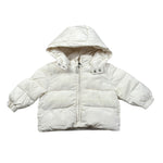 Cesare Paciotti Giubbino tinta unita con Cappuccio Panna per Bambina GBP6352B PANNA CESARE PACIOTTI 
