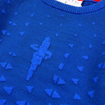 Cesare Paciotti Maglia tinta unita Girocollo Blu per Neonato MGP6350B BLU CESARE PACIOTTI 