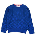 Cesare Paciotti Maglia tinta unita Girocollo Blu per Neonato MGP6350B BLU CESARE PACIOTTI 