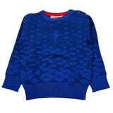 Cesare Paciotti Maglia tinta unita Girocollo Cobalto per Neonato MGP6350B COBALTO CESARE PACIOTTI 