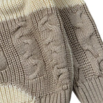 Cesare Paciotti Maglia Girocollo Bicolore Beige per Bambino MGP6358BX BEIGE CESARE PACIOTTI 