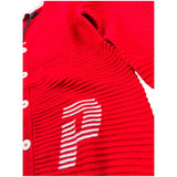 Cesare Paciotti Cardigan tinta unita con Stampa Rosso per Bambino MGP6360B ROSSO CESARE PACIOTTI 