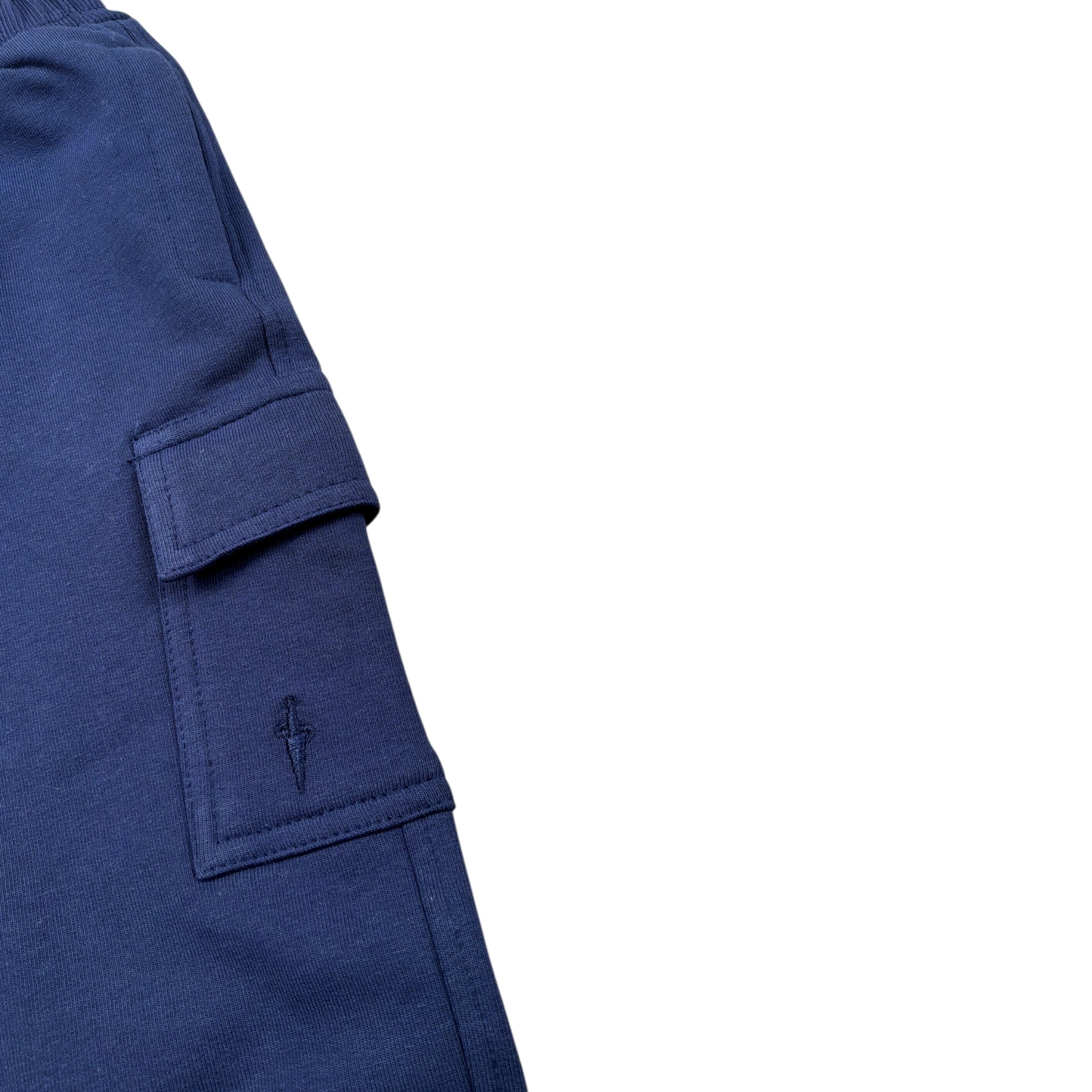Cesare Paciotti Pantalone Tuta tinta unita Blu per Neonato PFP6301B BLU CESARE PACIOTTI 