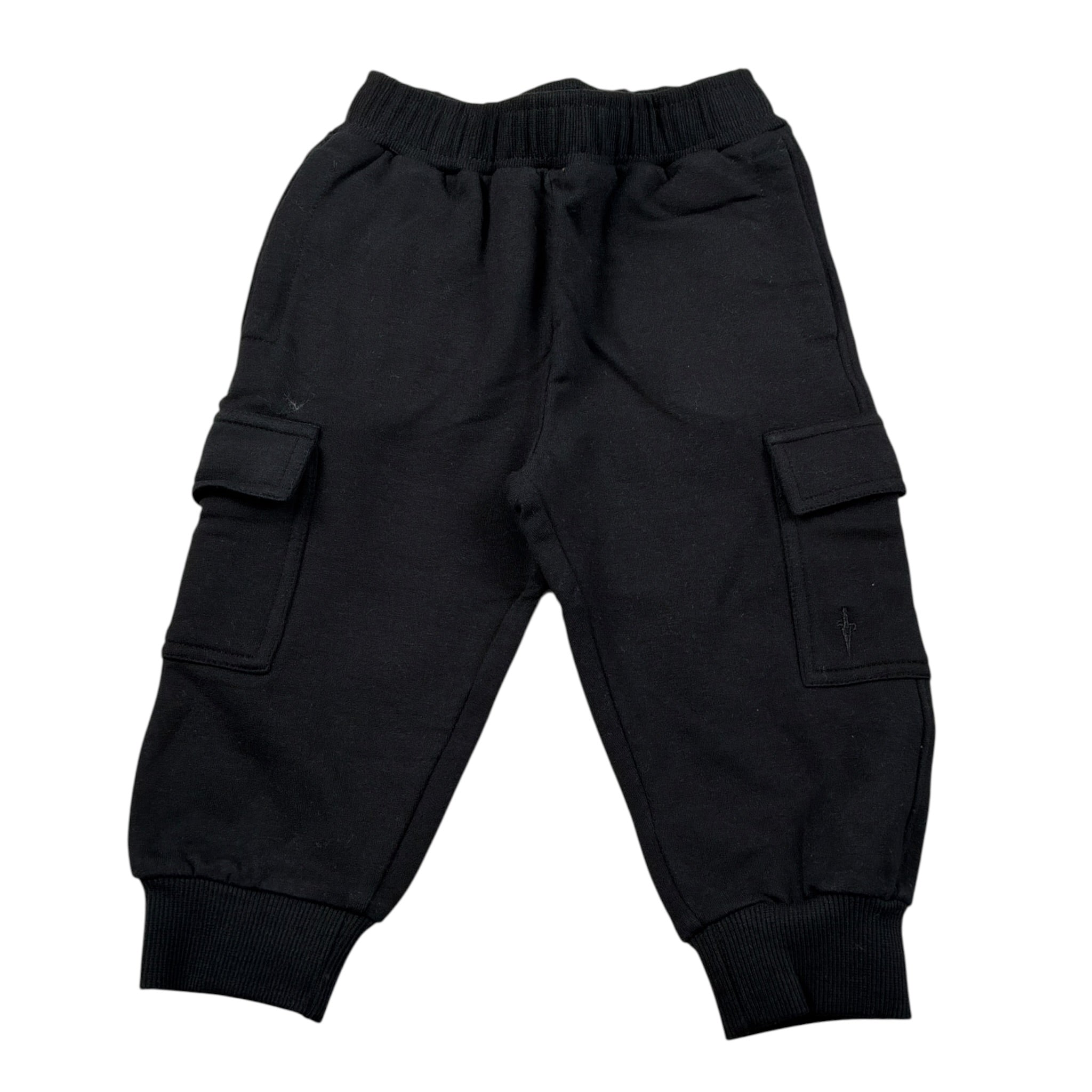 Cesare Paciotti Pantalone Tuta tinta unita Nero per Neonato PFP6301BNXXX NERO CESARE PACIOTTI 