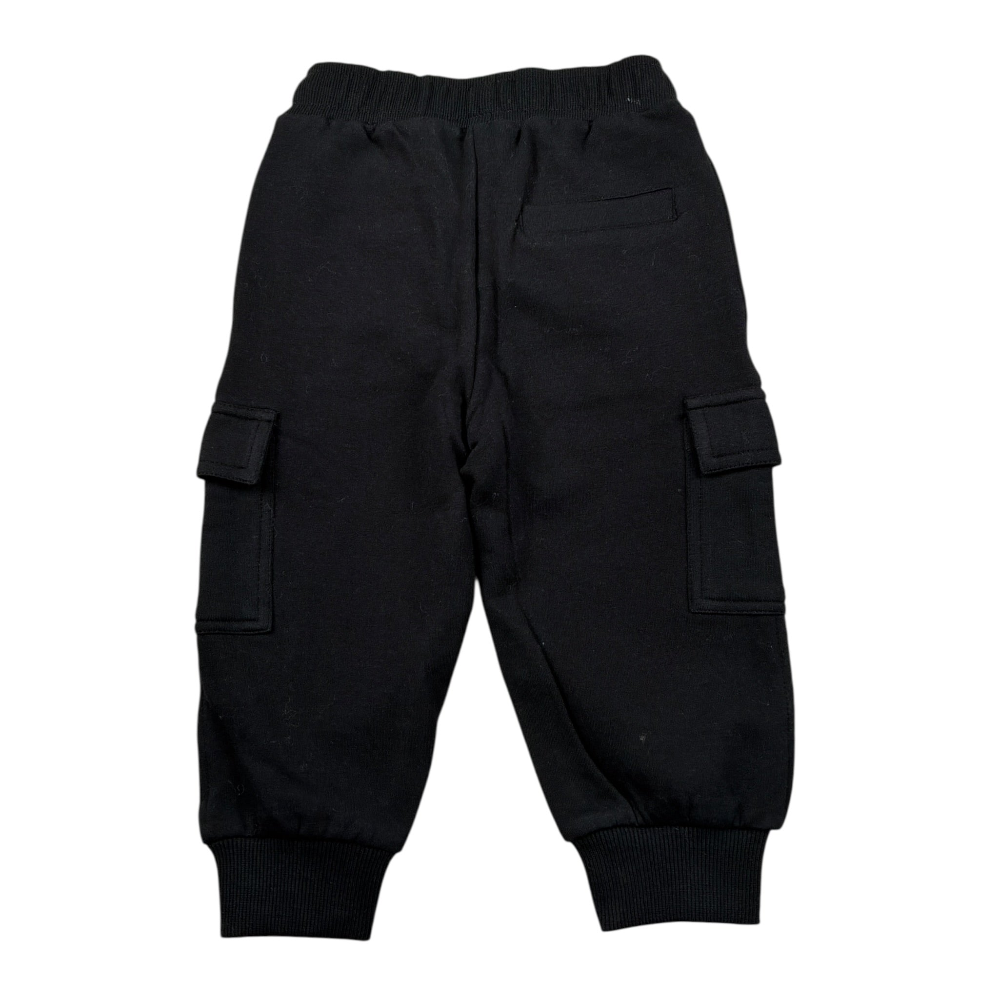 Cesare Paciotti Pantalone Tuta tinta unita Nero per Neonato PFP6301BX NERO CESARE PACIOTTI 