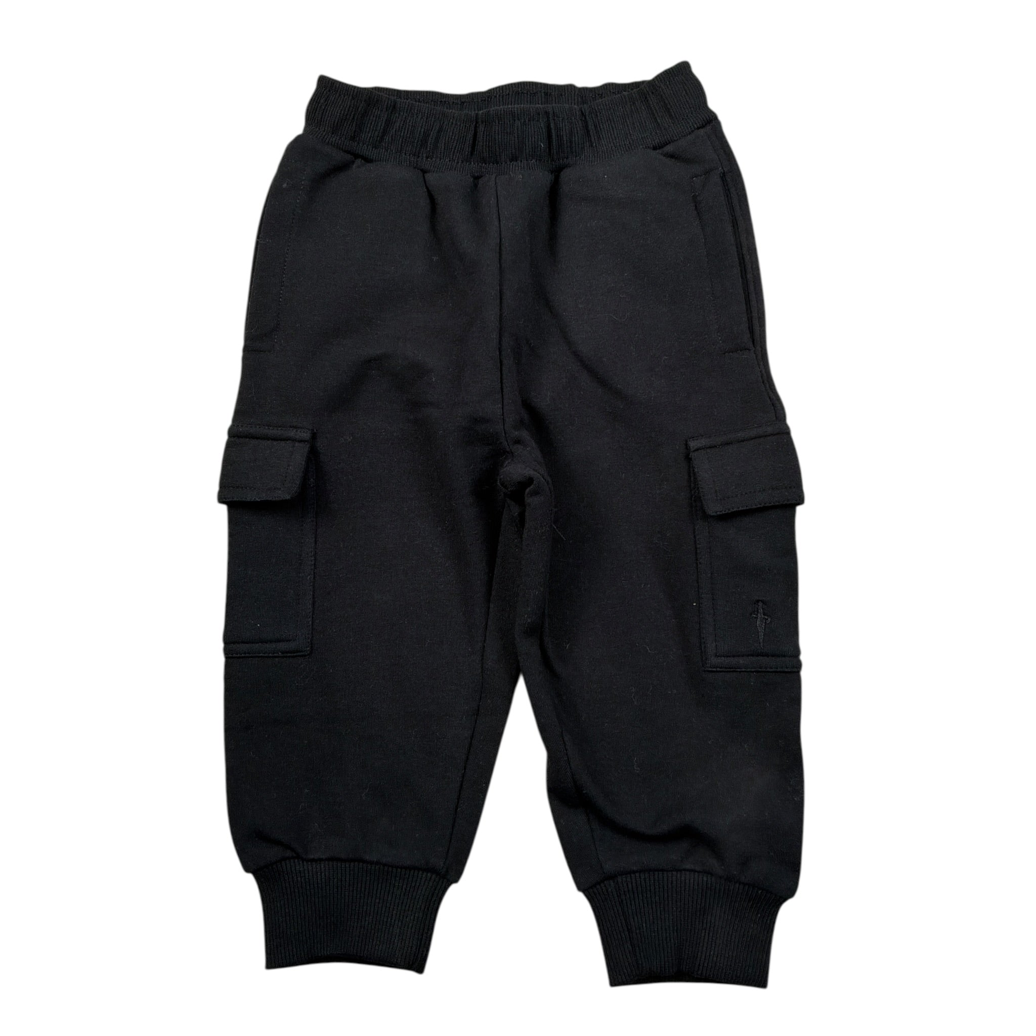 Cesare Paciotti Pantalone Tuta tinta unita Nero per Neonato PFP6301BX NERO CESARE PACIOTTI 