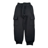 Cesare Paciotti Pantalone Tuta tinta unita Nero per Bambino PFP6301BXX NERO CESARE PACIOTTI 