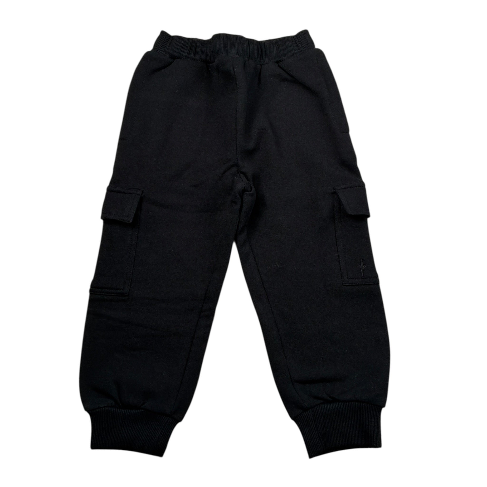 Cesare Paciotti Pantalone Tuta tinta unita Nero per Neonato PFP6301BXXN NERO CESARE PACIOTTI 