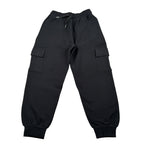 Cesare Paciotti Pantalone tinta unita con Alstico In Vita Nero per Bambino PFP6301JX NERO CESARE PACIOTTI 