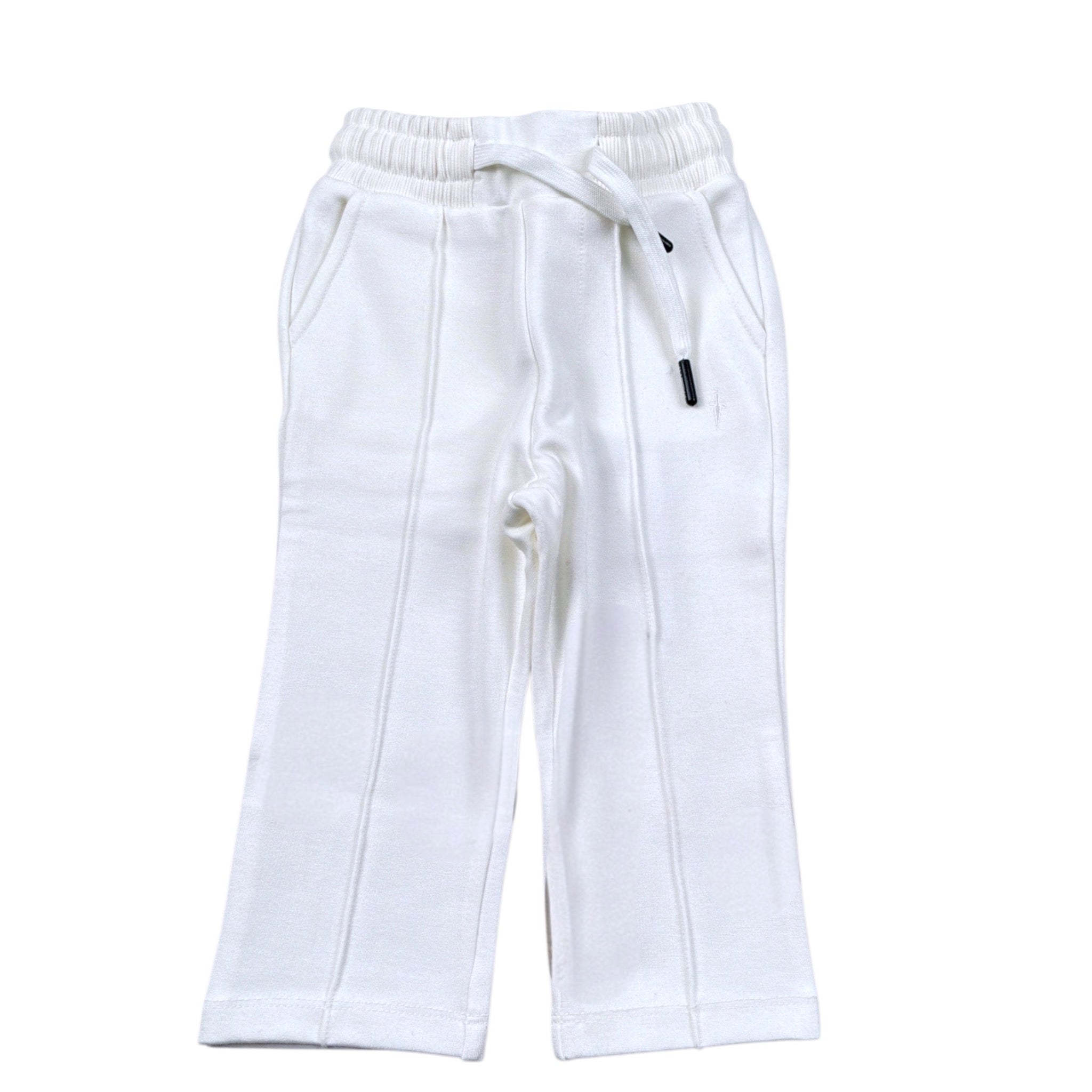 Cesare Paciotti Pantalone tinta unita con Elastico In Vita Panna per Neonato PFP6352BXN PANNA CESARE PACIOTTI 