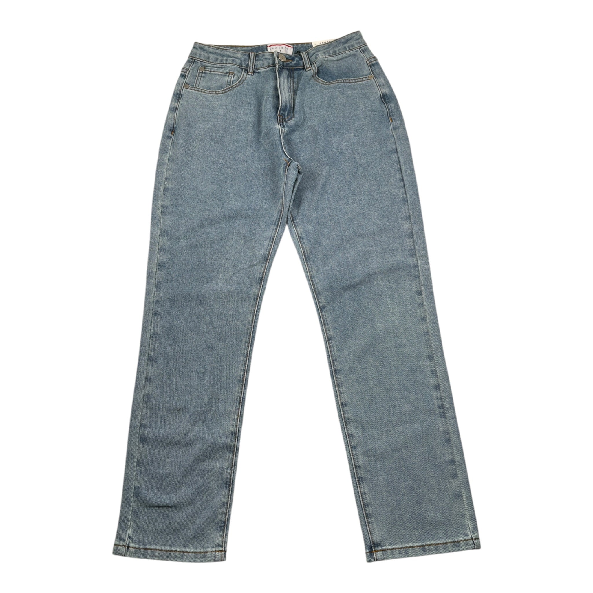 Cesare Paciotti Jeans tinta unita con Girovita Regolabile Azzurro per Bambino PTP5162J AZZURRO CESARE PACIOTTI 