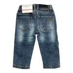 Cesare Paciotti Jeans tinta unita con Girovita Regolabile Blu per Neonato PTP5366B BLU CESARE PACIOTTI 