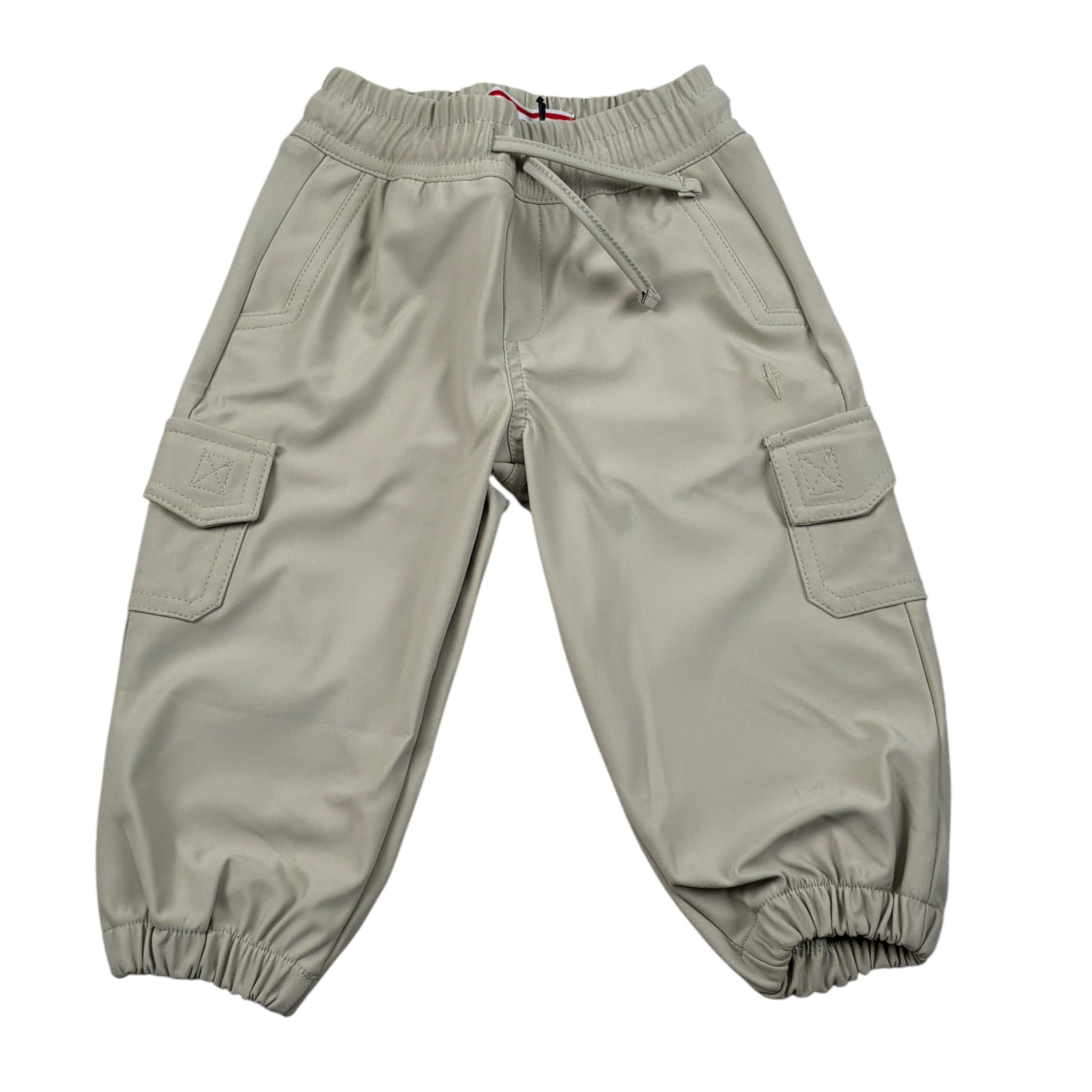 Cesare Paciotti Pantalone tinta unita con Elastico In Vita Beige per Neonato PTP6350BXX BEIGE CESARE PACIOTTI 
