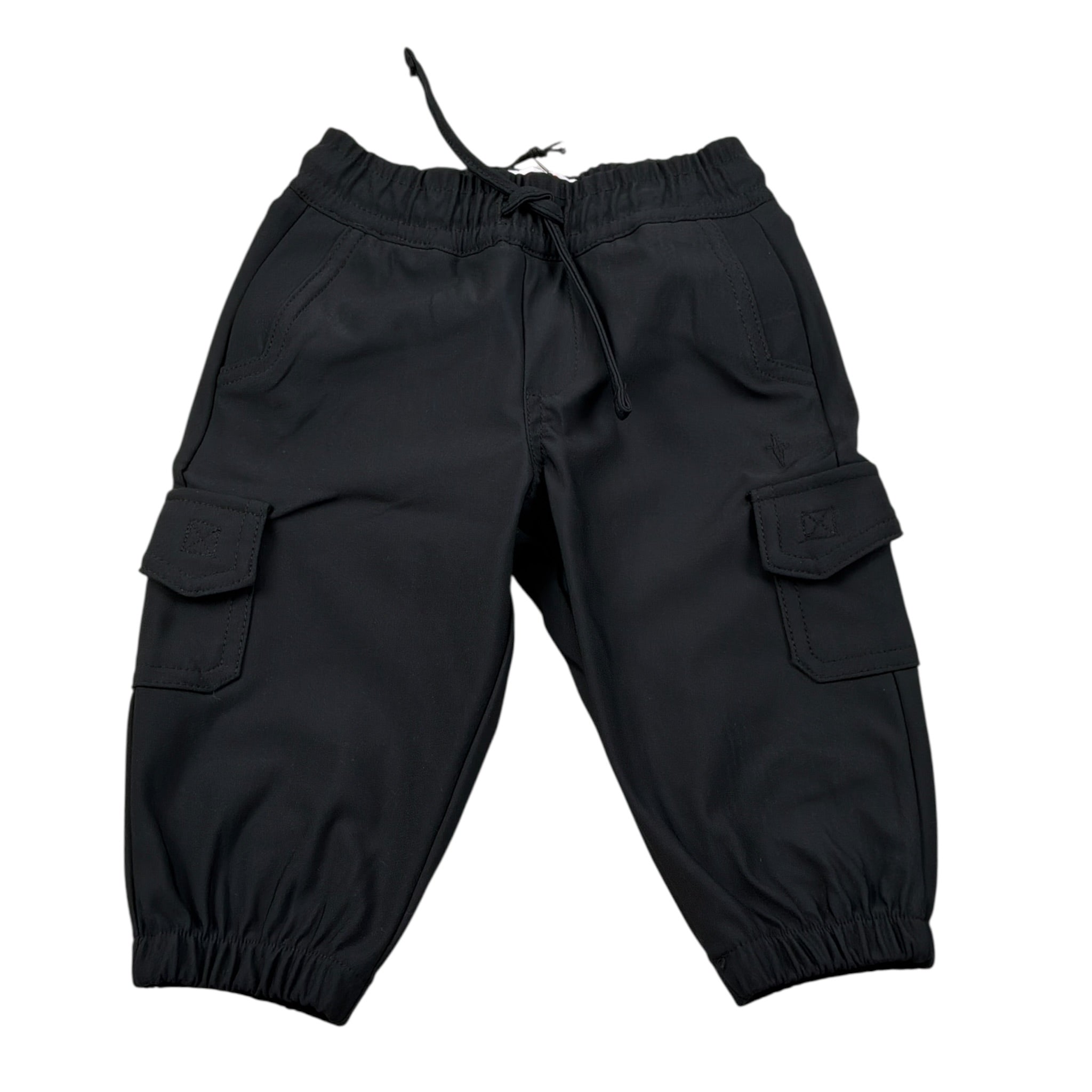 Cesare Paciotti Pantalone tinta unita con Elastico In Vita Nero per Bambino PTP6350BXXX NERO CESARE PACIOTTI 