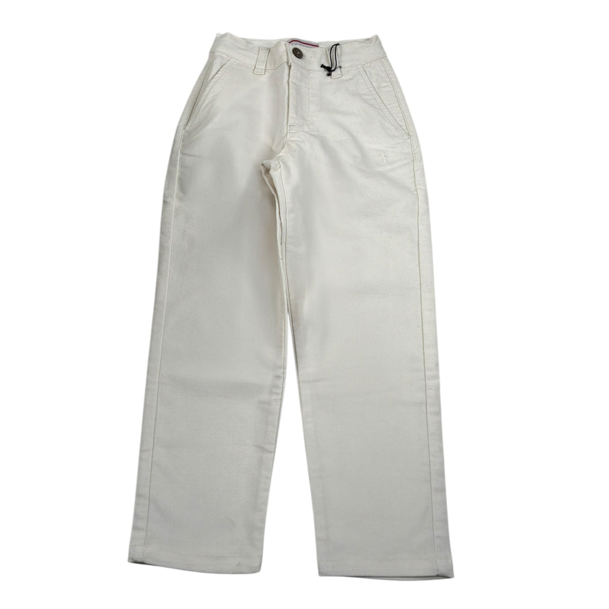 Cesare Paciotti Pantalone tinta unita con Girovita Regolabile Panna per Bambino PTP6351J PANNA CESARE PACIOTTI 