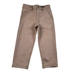 Cesare Paciotti Pantalone tinta unita con Girovita Regolabile Fango per Bambino PTP6352B FANGO CESARE PACIOTTI 