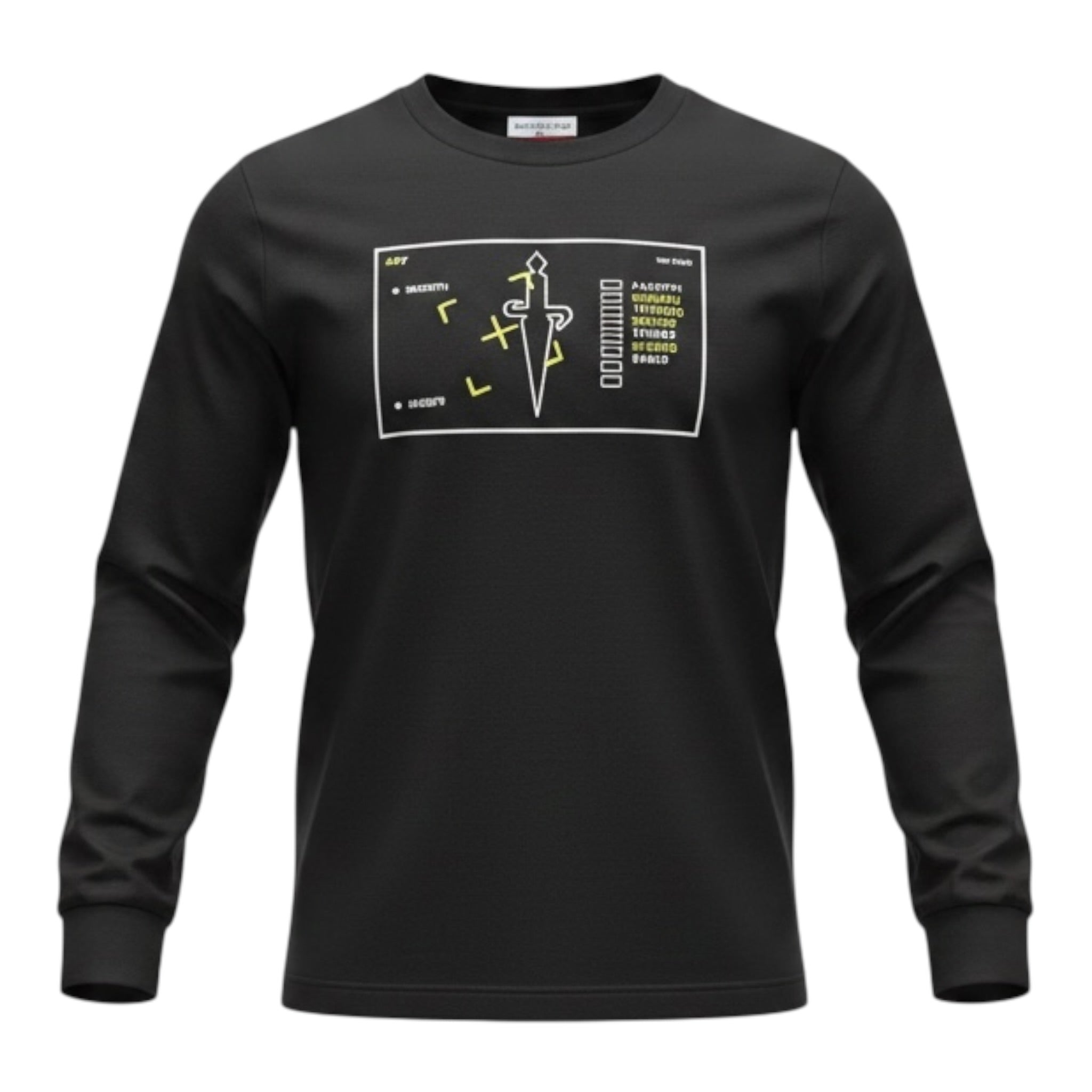 Cesare Paciotti Shirt tinta unita con Stampa Nero per Bambino TSP6302JX NERO CESARE PACIOTTI 