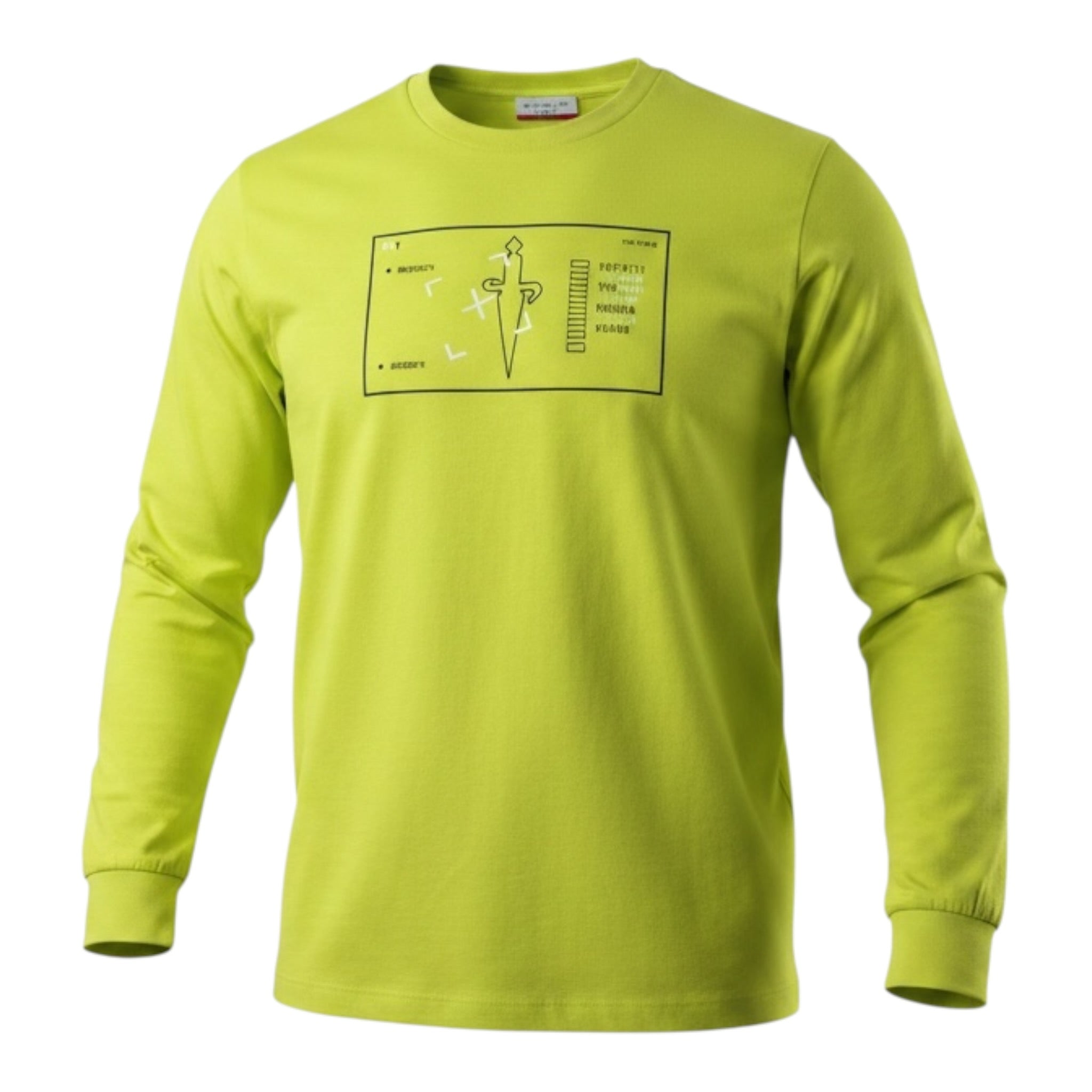 Cesare Paciotti Shirt tinta unita con Stampa Verde Acido per Bambino TSP6302JX VERDE ACIDO CESARE PACIOTTI 