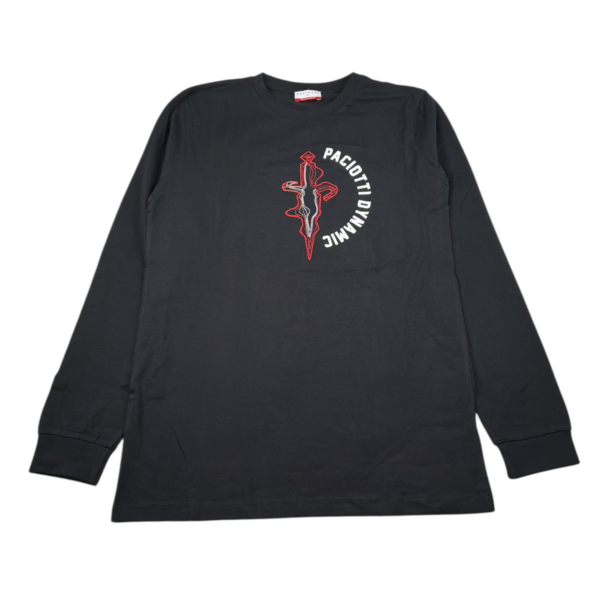 Cesare Paciotti Shirt tinta unita con Stampa Nero per Bambino TSP6306J NERO CESARE PACIOTTI 