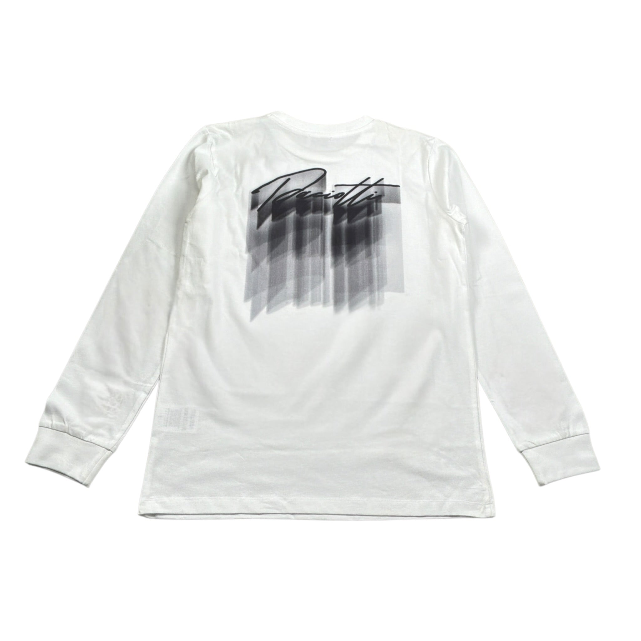 Cesare Paciotti Shirt tinta unita con Stampa Bianco per Bambino TSP6308J BIANCO CESARE PACIOTTI 