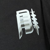 Cesare Paciotti Shirt tinta unita con Stampa Nero per Bambino TSP6308JXX NERO CESARE PACIOTTI 