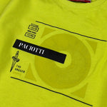 Cesare Paciotti Shirt tinta unita con Stampa Verde Acido per Neonato TSP6313B VERDE ACIDO CESARE PACIOTTI 