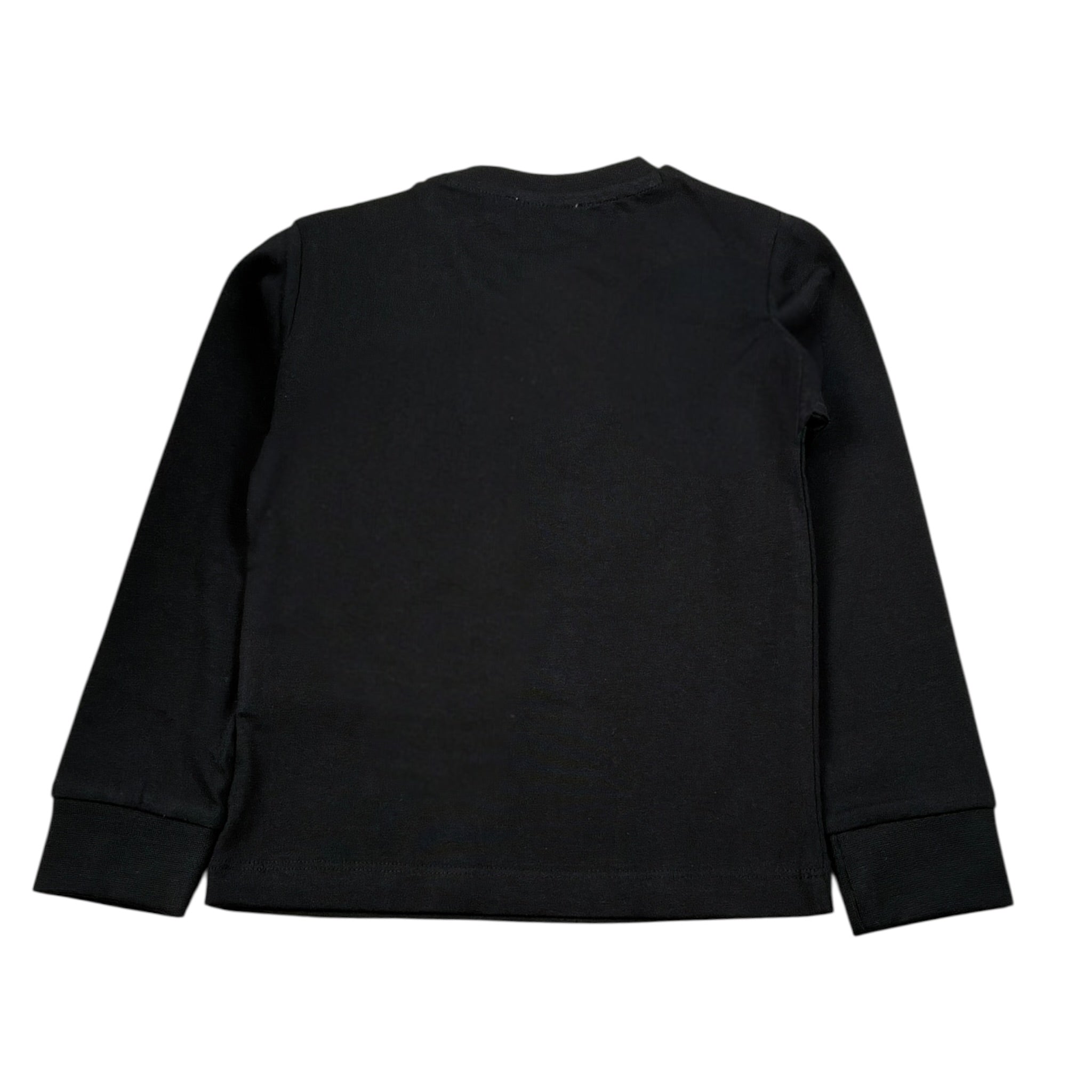 Cesare Paciotti Shirt Girocollo tinta unita con Stampa Nero per Neonato TSP6314BXN NERO CESARE PACIOTTI 