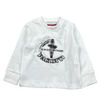 Cesare Paciotti Shirt tinta unita con Stampa Bianco per Neonato TSP6315B BIANCO CESARE PACIOTTI 