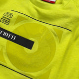 Cesare Paciotti Shirt tinta unita con Stampa Verde Acido per Neonato TSP6316B VERDE ACIDO CESARE PACIOTTI 