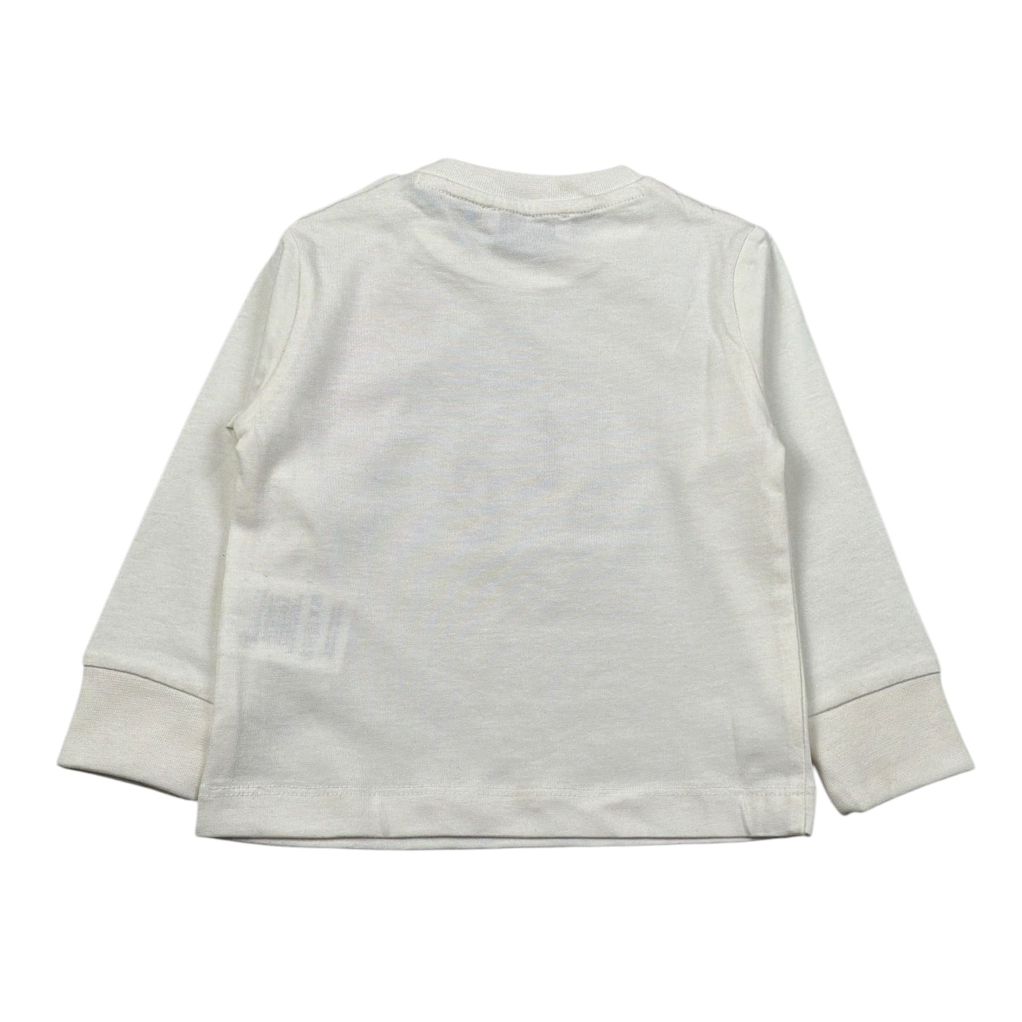 Cesare Paciotti Shirt Girocollo tinta unita con Stampa Bianco per Bambino TSP6318B BIANCO CESARE PACIOTTI 
