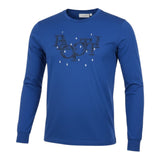 Cesare Paciotti Shirt Girocollo tinta unita con Stampe Cobalto per Bambino TSP6350JX COBALTO CESARE PACIOTTI 