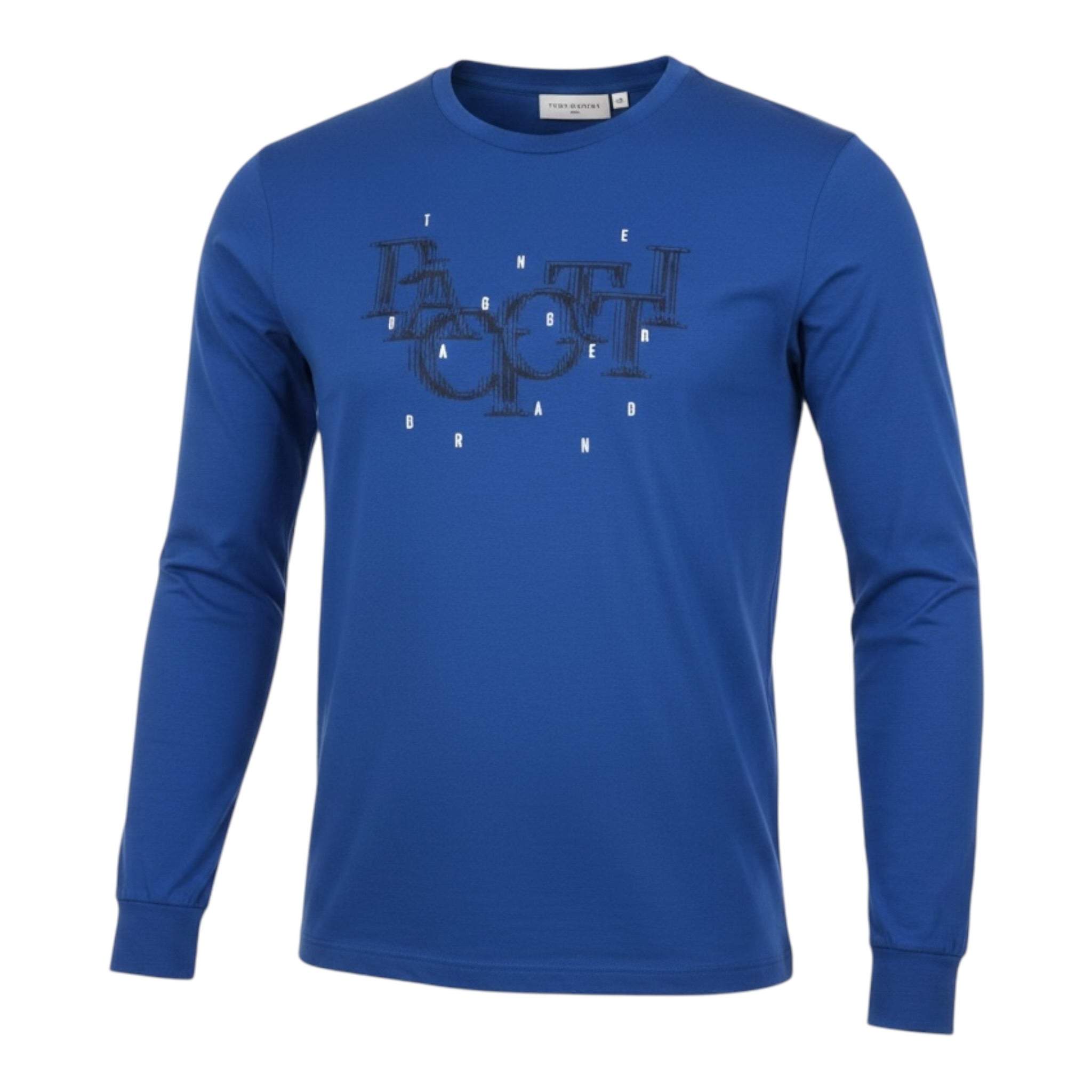 Cesare Paciotti Shirt Girocollo tinta unita con Stampe Cobalto per Bambino TSP6350JX COBALTO CESARE PACIOTTI 