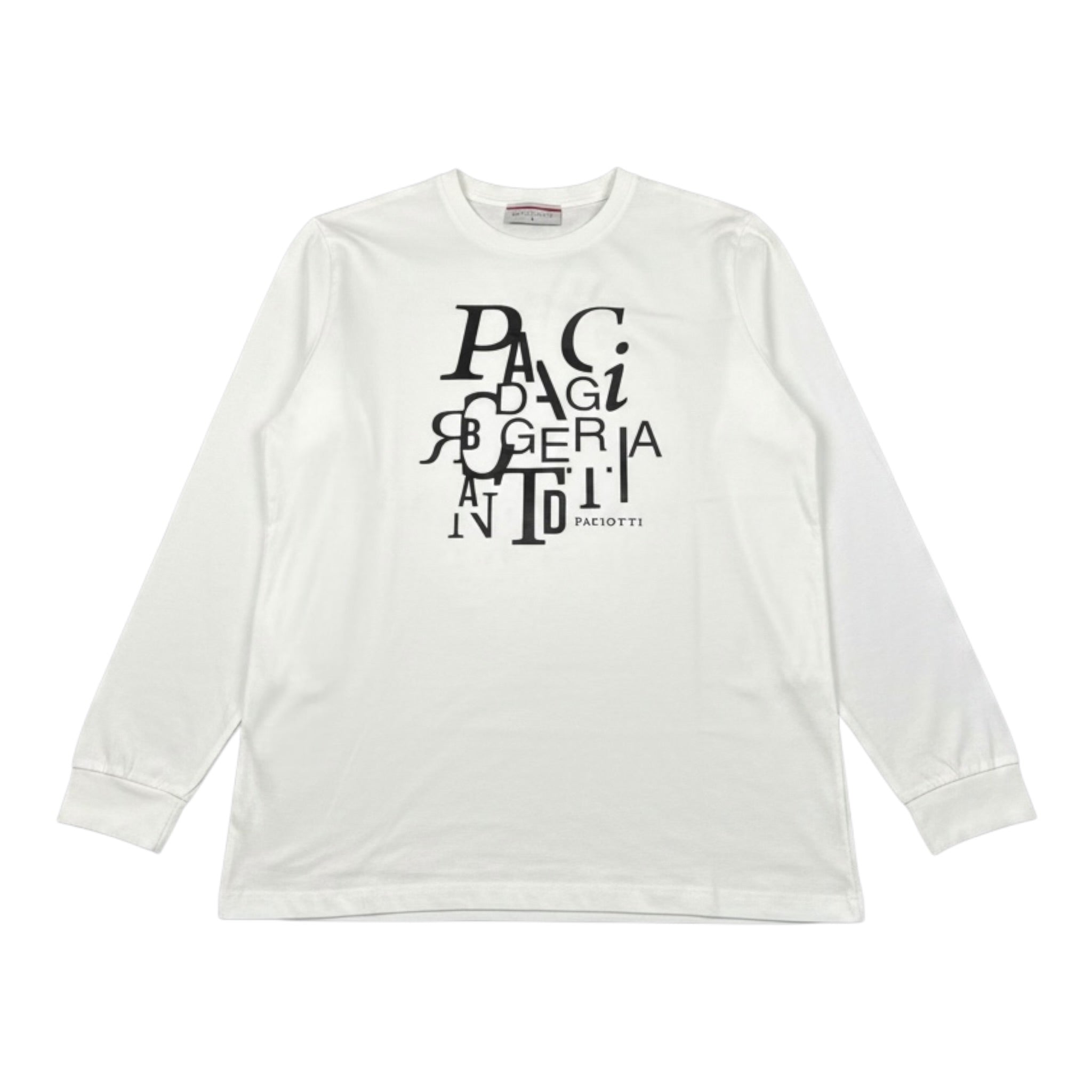 Cesare Paciotti Shirt Girocollo tinta unita con Logo Bianco per Bambino TSP6357J BIANCO CESARE PACIOTTI 