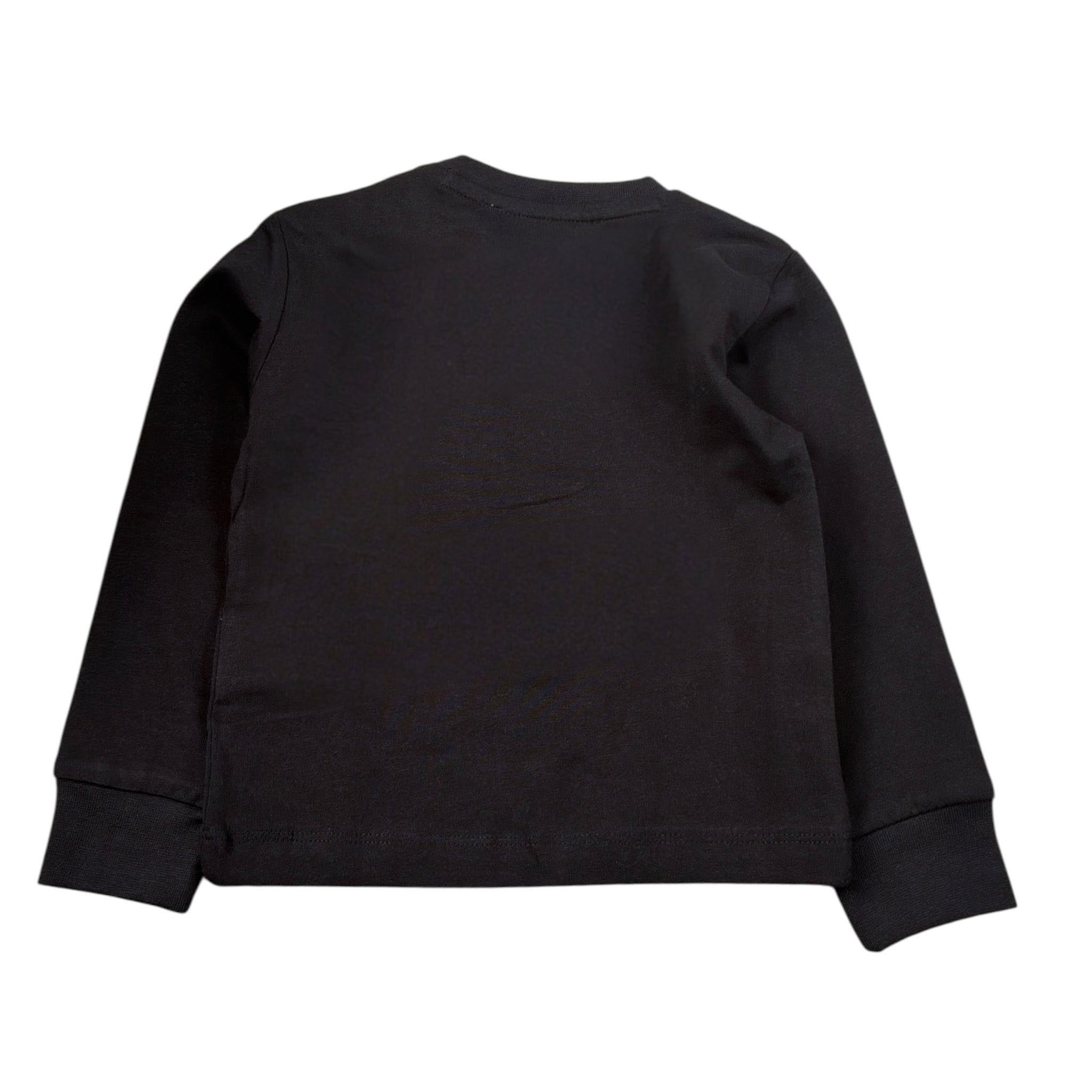 Cesare Paciotti Shirt tinta unita con Stampa Nero per Bambino TSP6360B NERO CESARE PACIOTTI 
