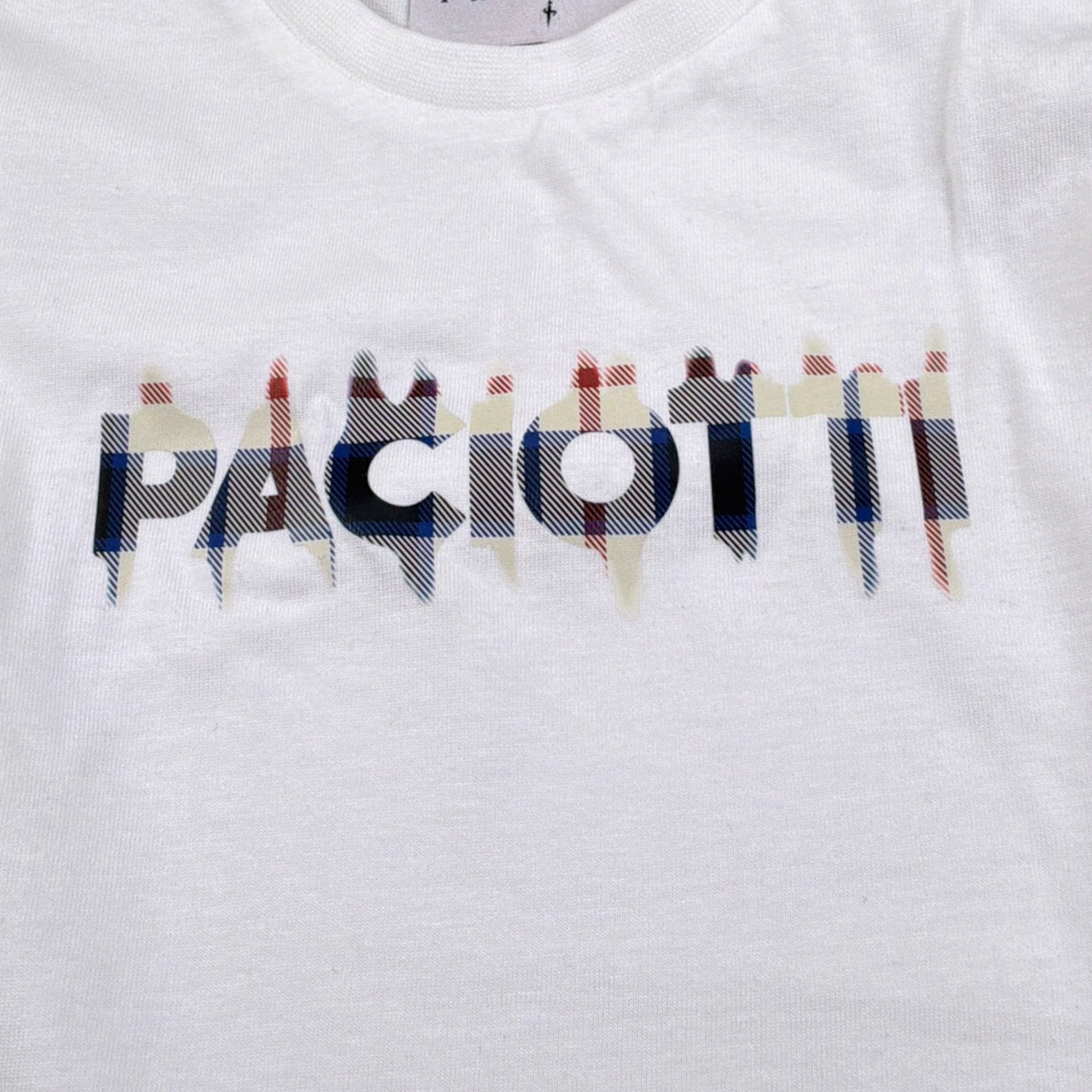Cesare Paciotti Shirt tinta unita con Stampa Bianco per Neonato TSP6360BX BIANCO CESARE PACIOTTI 