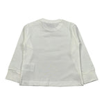 Cesare Paciotti Shirt Girocollo tinta unita con Stampa Bianco per Neonato TSP6361B BIANCO CESARE PACIOTTI 