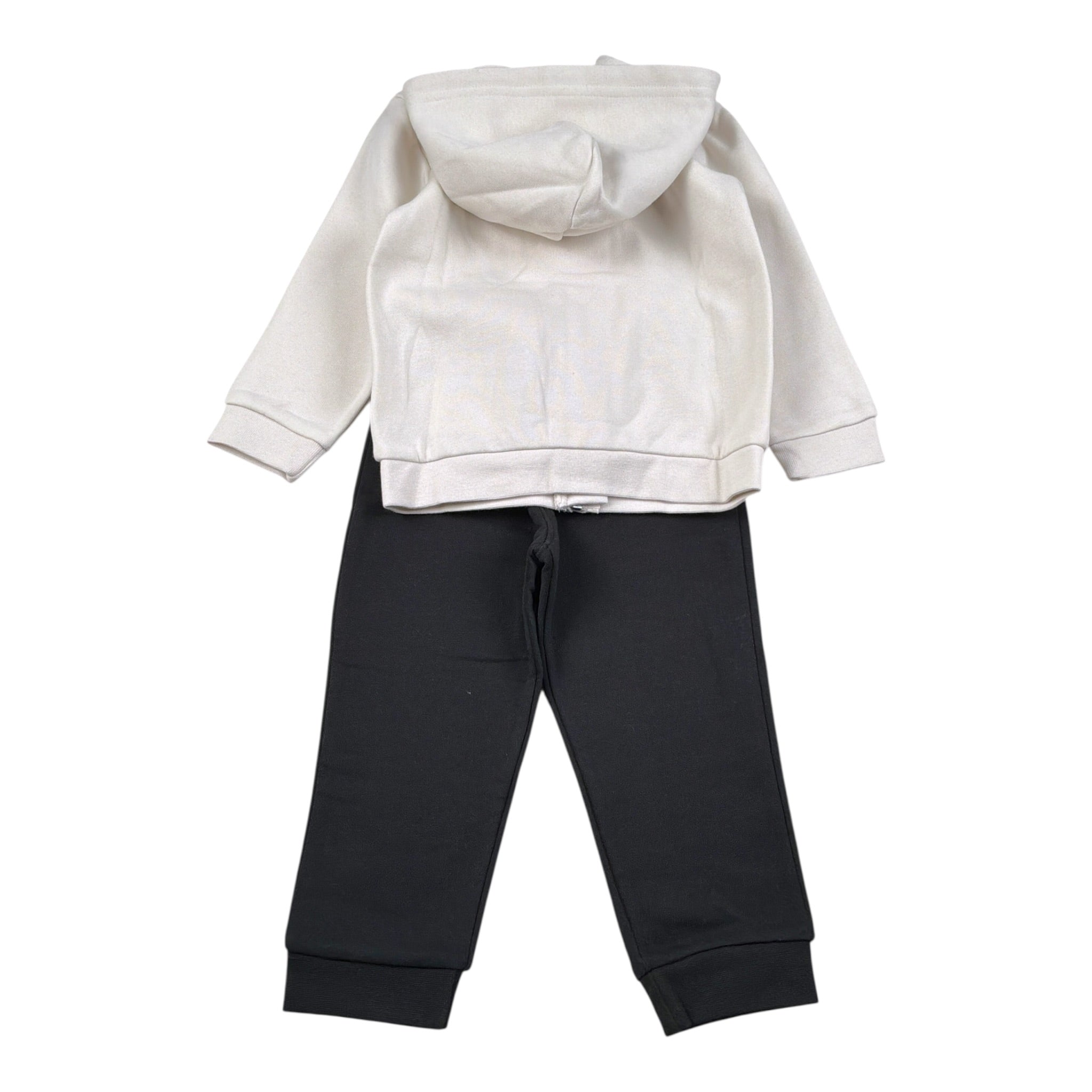 Champion Completo 2Pz Felpa con Zip-Pantalone Panna per Neonato 307266 PANNA CHAMPION 