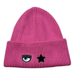 Chiara Ferragni Cappello tinta unita con Logo Fuxia per Bambina 73SBZK36 FUXIA CHIARA FERRAGNI 