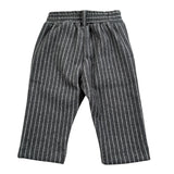 Ciccino Pantalone tinta unita con Fantasia A Righe Grigio per Neonato CCB0292 GRIGIO CICCINO 